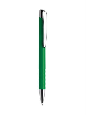 Pd348 Penna A Sfera Verde Meccanismo A Scatto Refil Nero