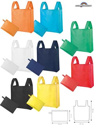 Shopper In Nylon 42X56X15 Cm ripiegabile in pochette PG106