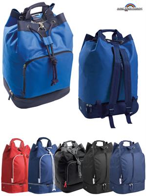 Pg274 Equipe Sacca Zaino In Nylon Colorato 31X56X25