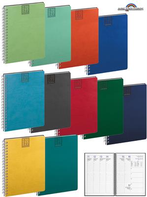Agenda CALAMUS Settimanale Spiralata 17x24 CL380