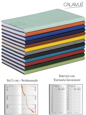 Agenda CALAMUS Settimanale Tascabile 148 pag. 8X15 CL350
