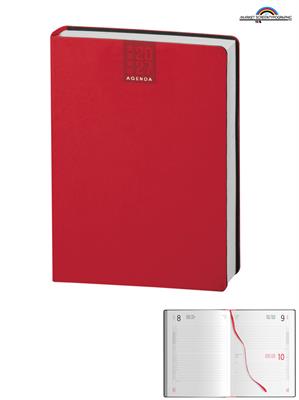 CL320 Agenda CALAMUS Giornaliera 17x24 Rosso