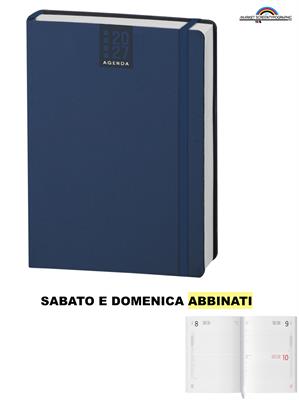 CL325 Agenda CALAMUS Giornaliera 12x17 336 pag. Blu Scuro