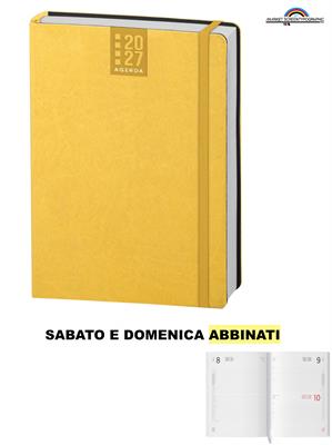 CL325 Agenda CALAMUS Giornaliera 12x17 336 pag. Giallo