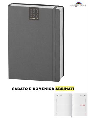 CL325 Agenda CALAMUS Giornaliera 12x17 336 pag. Grigio