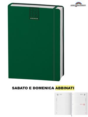 CL325 Agenda CALAMUS Giornaliera 12x17 336 pag. Verde