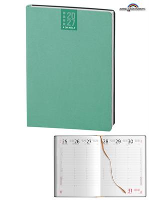 CL340 Agenda CALAMUS Settimanale 17x24 Verde Acqua