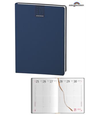 CL340 Agenda CALAMUS Settimanale 17x24 Blu Scuro