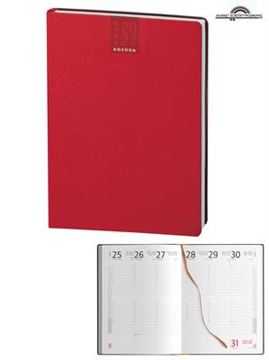 CL340 Agenda CALAMUS Settimanale 17x24 Rosso