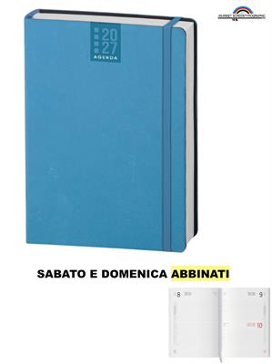 CL325 Agenda CALAMUS Giornaliera 12x17 336 pag. Azzurro