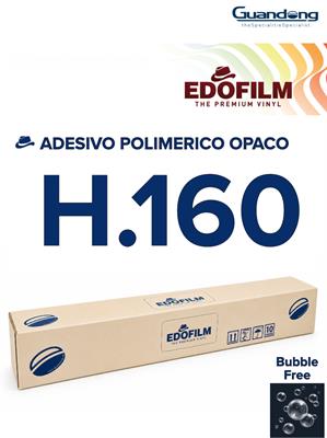Pvc Adesivo Polimerico Bubble Free Bianco Opaco 80µm h.160