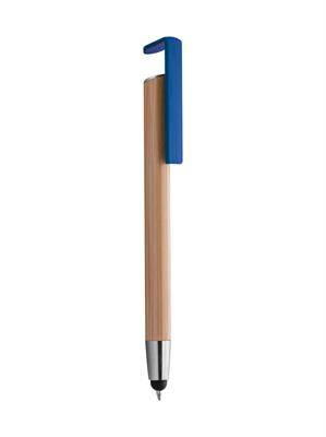 Pd505 Bamboo Stand Blu con touche e porta smartphone