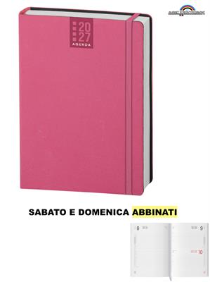 CL325 Agenda CALAMUS Giornaliera 12x17 336 pag. Fuxia
