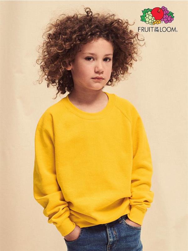Fine Serie Abbigliamento Bambino Felpa Fruit Of The Loom